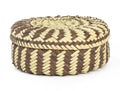 Woven baskets, typical Mexican crafts Royalty Free Stock Photo