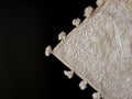 Woven fabric pillow case