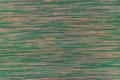 Woven fabric texture, Close up of green tone color fabric texture Royalty Free Stock Photo