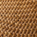 Woven material featuring an intricate, interlaced Royalty Free Stock Photo