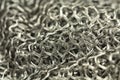 Woven metal mesh background Royalty Free Stock Photo