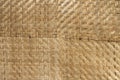 Woven palm wood pattern. Handcraft woven bamboo Royalty Free Stock Photo