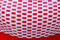 Woven from plastic background Royalty Free Stock Photo