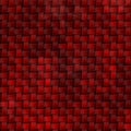 Woven rattan wicker weave pattern background - red color