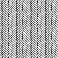 Woven sketch seamless pattern. Braided mat. Vector Illustration.