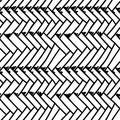 Woven sketch seamless pattern. Braided mat. Vector Illustration.