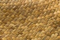 Woven straw texture Royalty Free Stock Photo