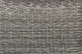 Woven surface for garden furniture made of organic material, handmade Royalty Free Stock Photo