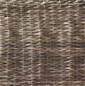Woven surface for garden furniture made of organic material, handmade Royalty Free Stock Photo