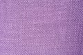 Woven texture of lilac-colored fabric Royalty Free Stock Photo