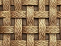 Woven textures, exploring intricate patterns of burlap and wood