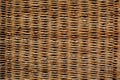 Woven upholstery texture, ratan  carpet close up background Royalty Free Stock Photo