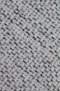 Woven white and dark silver fabric background Royalty Free Stock Photo
