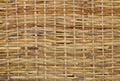 Woven wood wicker background Royalty Free Stock Photo