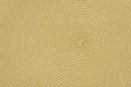 Woven yellow wicker straw background or textur Royalty Free Stock Photo