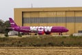 WOW Air of Iceland after it ceased operations Royalty Free Stock Photo