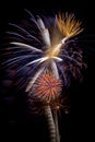 Wow Fireworks Royalty Free Stock Photo