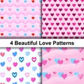 Wrap Your Love & Give to Your Partner. Wrapping Paper Texture Template