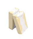 Wrapped butter sticks Royalty Free Stock Photo