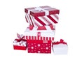 Wrapped Christmas presents Royalty Free Stock Photo