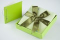 Wrapped gift box present Royalty Free Stock Photo