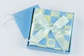 Wrapped gift box present Royalty Free Stock Photo