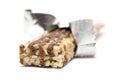 Wrapped Granola Bar Royalty Free Stock Photo