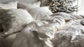 Wrapped in a luxurious silk duvet with a delicate snowflake pattern guests drift off to sleep indulging in the ultimate