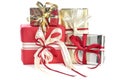 Wrapped presents Royalty Free Stock Photo