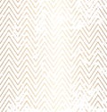 Trendy simple zig zag golden distressed geometric pattern