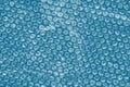 Wrapping plastic bubbles texture for background, The texture of the bubbles the polyethylene Royalty Free Stock Photo