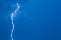 The wrath of God, lightning power. Royalty Free Stock Photo