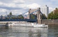 Wratislavia ship, boat Floating Restaurant It is 53 meters long, and on its three spacious decks it can accommodate over 400 peopl