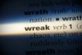 Wreak Royalty Free Stock Photo