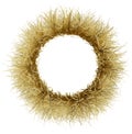 A wreath of dry Golden grass