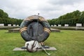 Wreath at Soviet War Memorial Berlin Royalty Free Stock Photo