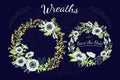 Wreaths floral.