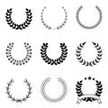 Wreaths Vector Collection