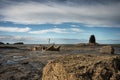 Wreck of the Admiral Von Tromp stranded at the Back Nab