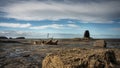 Wreck of the Admiral Von Tromp stranded at the Back Nab