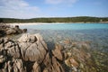 Wreck beach, Caprera island Royalty Free Stock Photo