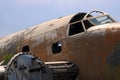 WRECK OF CRASHED VINTAGE B-34 VENTURA BOMBER ON DISPLAY AT THE SOUTH AFRICAN AIE FORCE MUSEUM