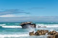 Wreck of the Meisho Maru near, Cape L`Agulha