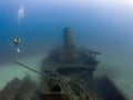 The wreck of the MV Imperial Eagle in Malta