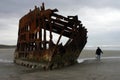 Wreck of the Peter Iredale.