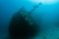 Wreck in the Red Sea Royalty Free Stock Photo