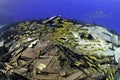 Wreck Scene Royalty Free Stock Photo