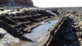 The wreck of the steam trawler sheraton