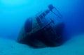 Wreck underwater Royalty Free Stock Photo