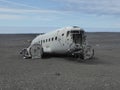 Wreck of us plane Iceland